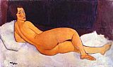 Amedeo Modigliani Nude Looking over Her Right Shoulder painting